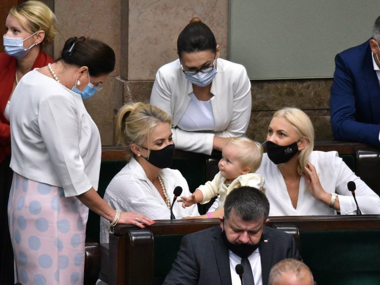 Minister for warming up the image.  Will Katarzyna Sójka develop political wings?