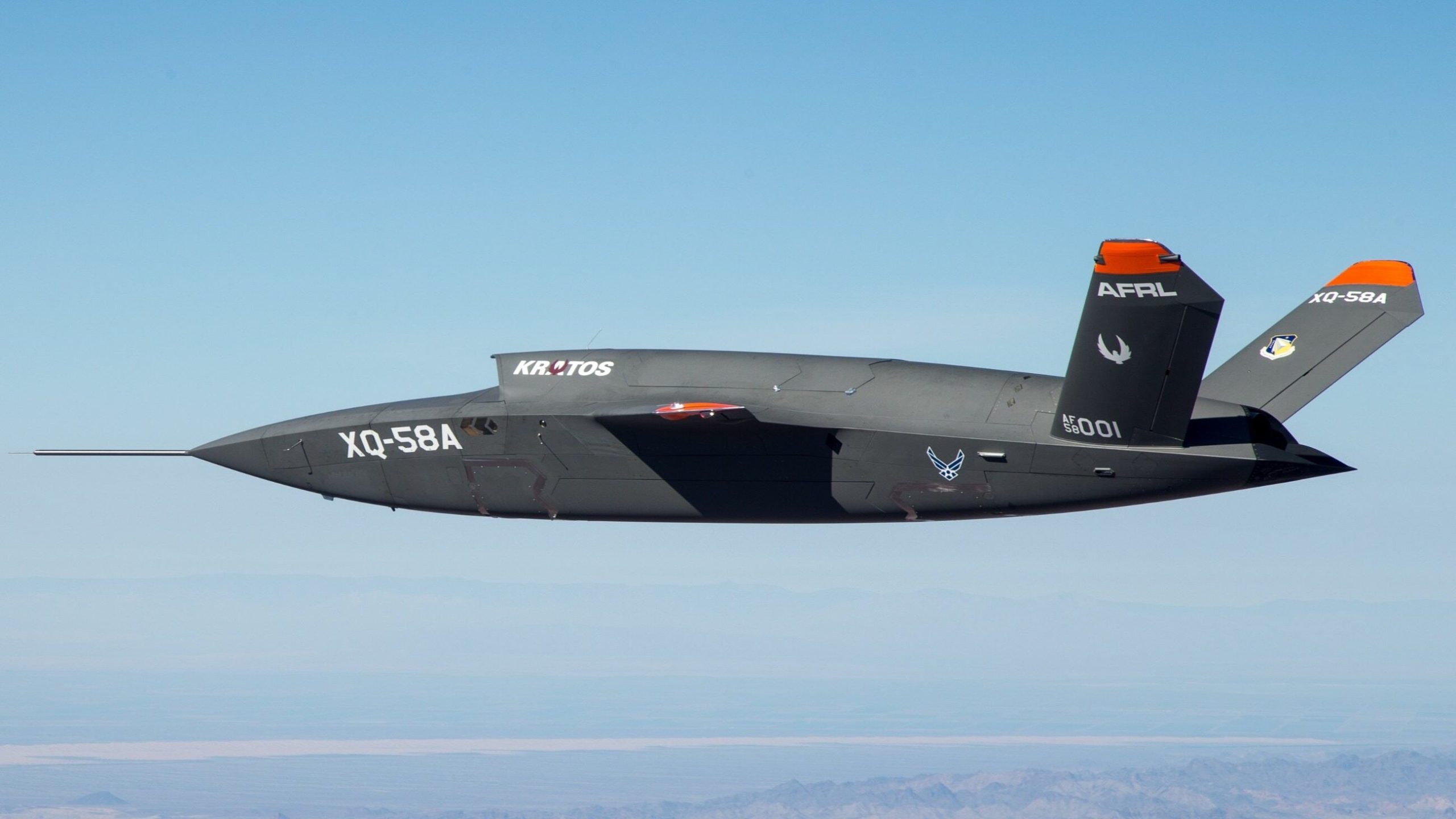 The first such flight in history.  The US military tested an AI combat drone