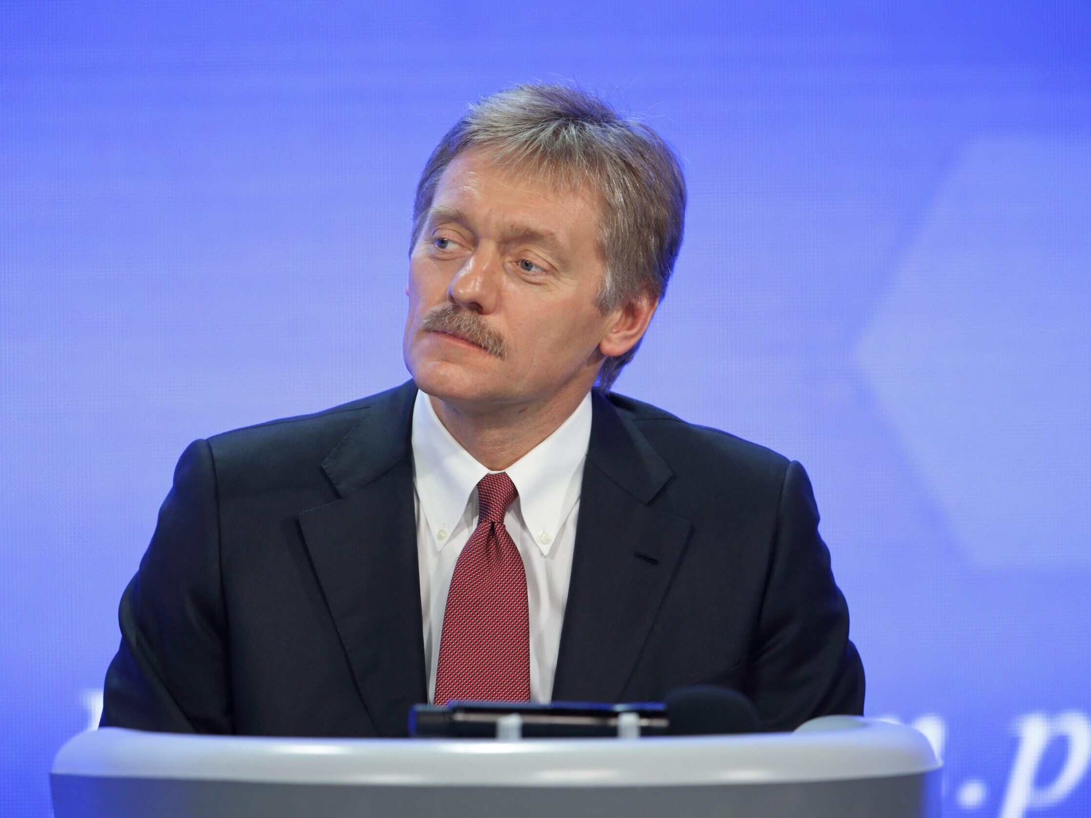 Peskov reacts to the words of Navalny's wife.  "Boorish accusations"