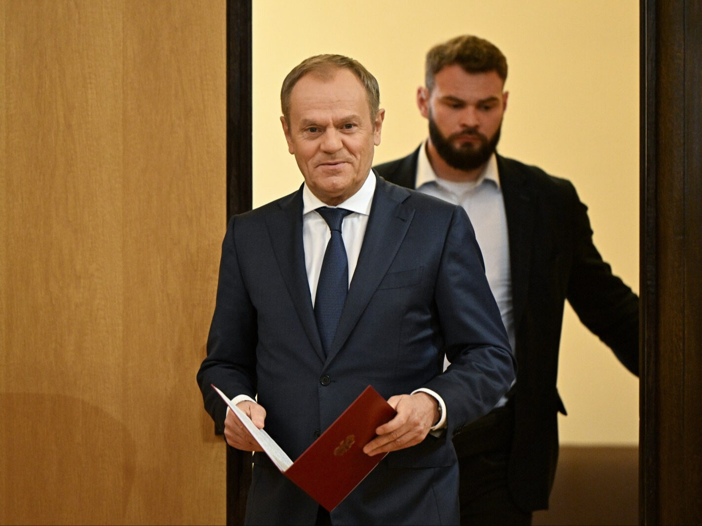 Donald Tusk responds to criticism.  "We are finishing the cleaning and speeding up"