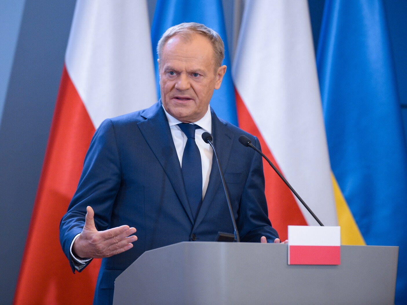 Tusk is not giving up after Duda's decision.  "We are implementing plan B"