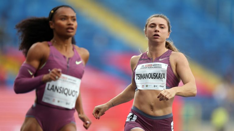 A Polish athlete is harassed.  She finally opened up