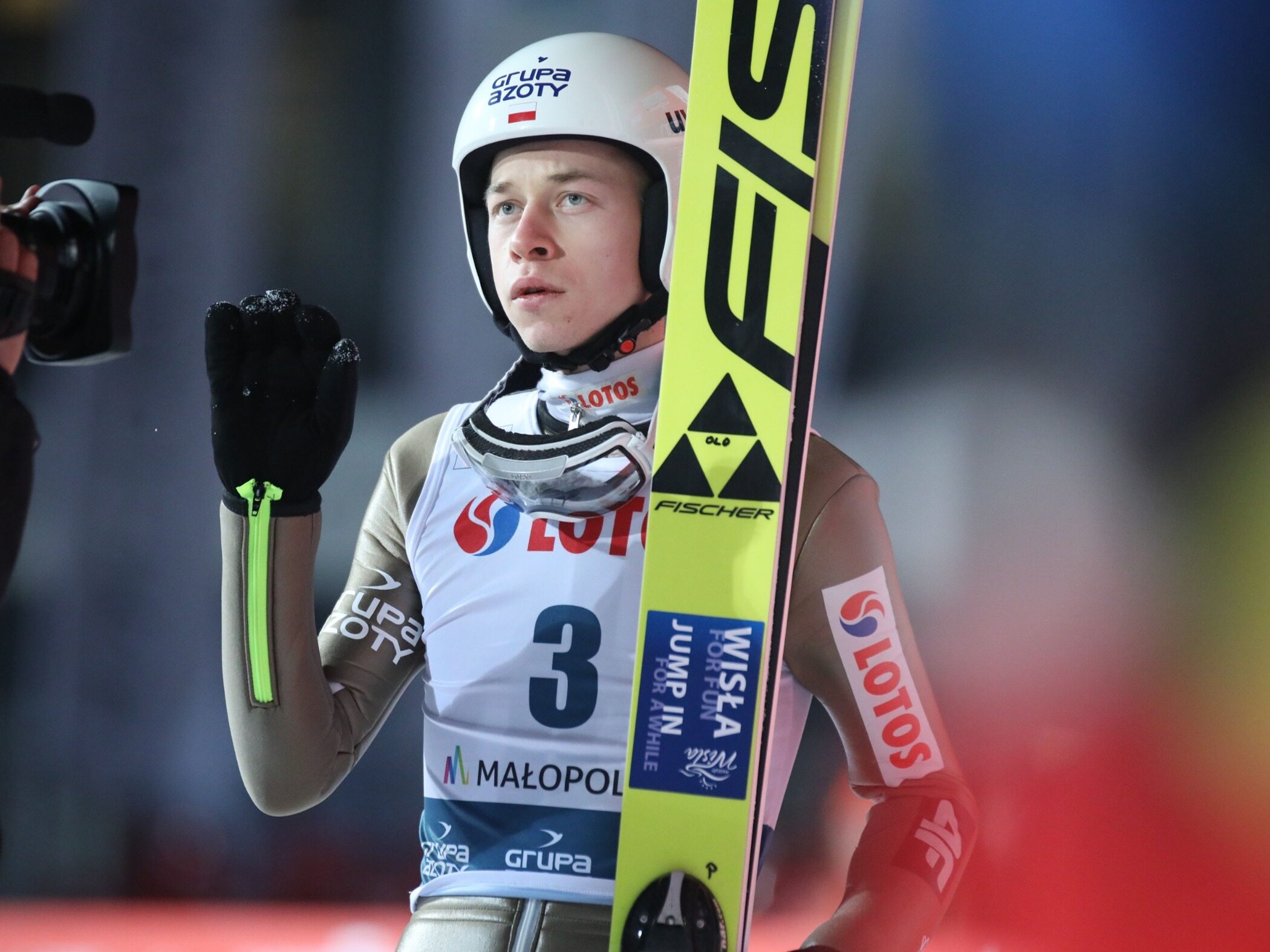The Polish ski jumper already misses him.  "This is a very important moment"