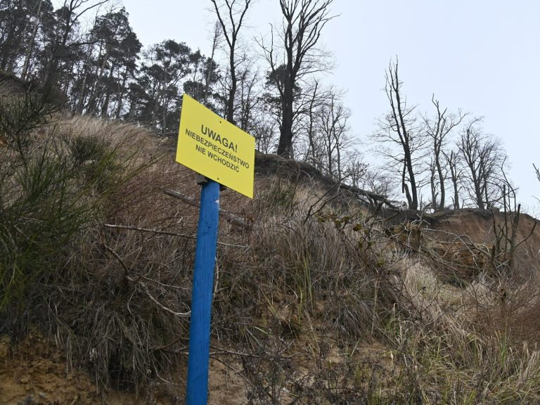 The existence of the Orłowski Cliff in Gdynia hangs in the balance.  Polish attraction under threat