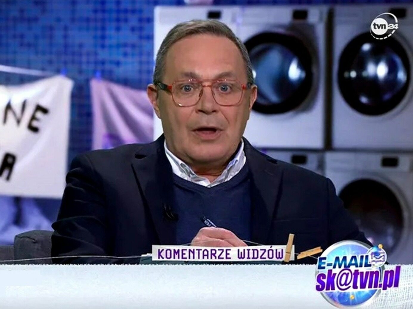 The host of "Contact Lens" exploded on TV.  "Ignorant people will buy it"