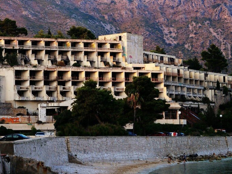 An abandoned resort in Croatia is decaying and haunting.  The authorities have a plan to “revive” it