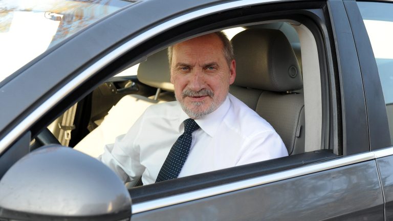 Antoni Macierewicz explained his offense.  He was saved by young women