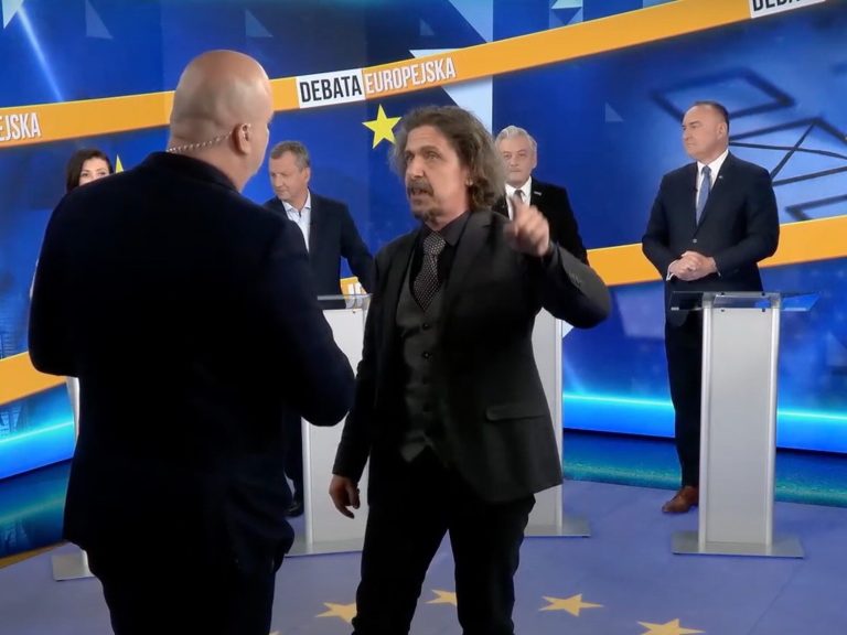 “Polexit” decided to remember itself.  Brawl during the pre-election debate