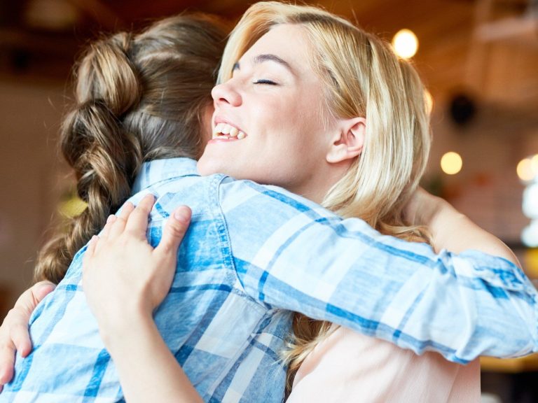 The power of hugging is greater than you think.  See what touch improves our health